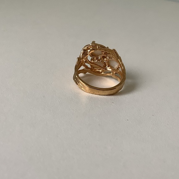 NEW vintage cocktail ring Opal Twig Branch - Picture 5 of 10